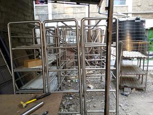 Mortuary Storage Rack Trolley-Stainless Steel - thumbnail 2