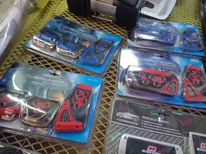 Colored Manual and Automation Pedal Non Slip Covers