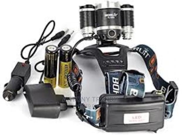 Headlamps Headlight Waterproof 6000 Lm LED Emitters 4 Mode W - main view