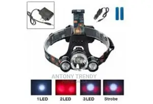10000lm 3X XML T6+2R5 Green LED Headlamp Bicycle Headlight T