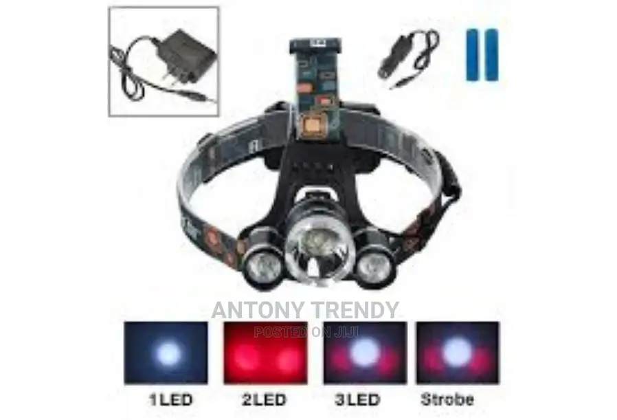 10000lm 3X XML T6+2R5 Green LED Headlamp Bicycle Headlight T