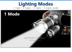 Y-Zone 5000lumen LED Headlamp 3X Cree Xm-L T6 Super Bright L