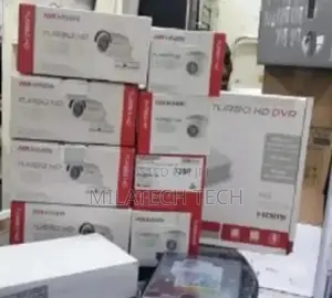 Four Camera Hikvision Camera Full Sets Kit
