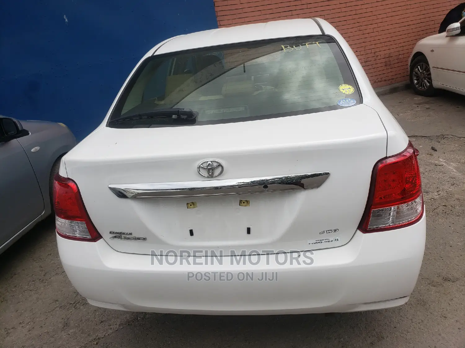 Toyota Axio 2015 Off White