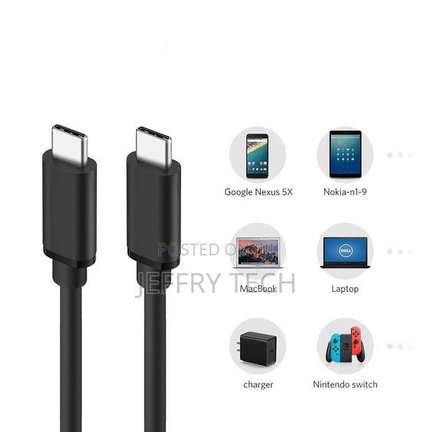 USB 3.1 Gen 2 Cable USB C to USB C Cable Fast Charging Data - thumbnail 2