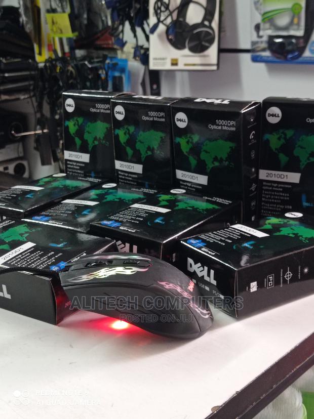 Backlit Dell Mouse - main view