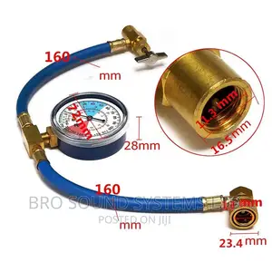 1/2 Acme Thread Adapter Opener Valve R134 a R134 AC Can Tap