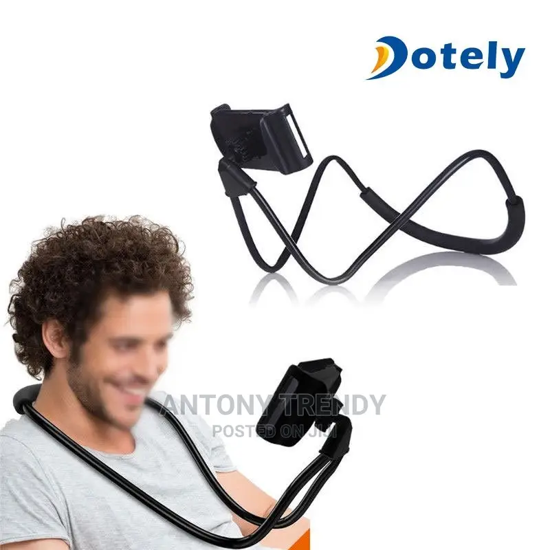 Flexible Mobile Phone Holder Hanging Neck Lazy Necklace