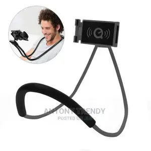 Flexible Mobile Phone Holder Hanging Neck Lazy Necklace
