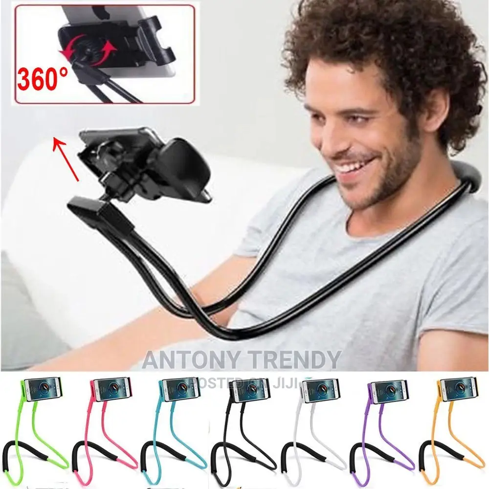 Universal Neck Hanging Holder for Cell Phone Pad 360° Lazy