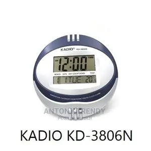 KD-3806 KADIO Clock Digital Wall Clock