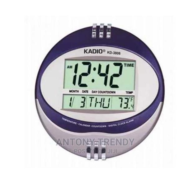 High Quality KADIO Clock KD-3806 Digital Wall Clock