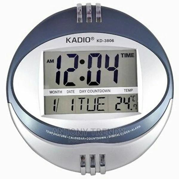 Quality Wall and Table Clock Kadio 3806N Digital