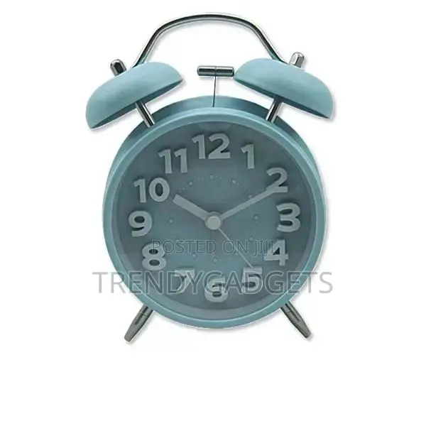 Lovely Analog Twin Bell Alarm Clock for Bedroom