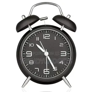 Modern Twin Bell Alarm Table Clock