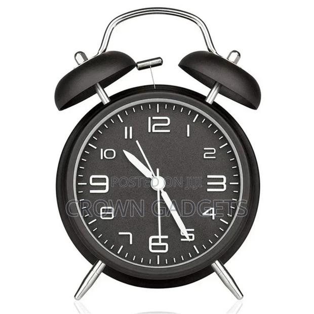 Modern Twin Bell Alarm Table Clock