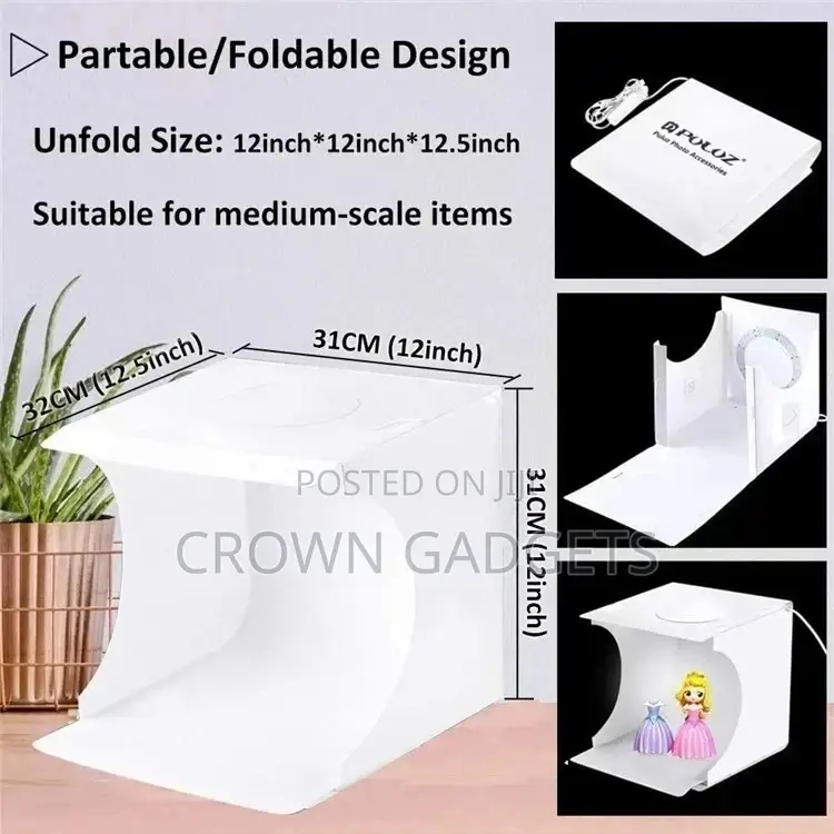 Mini 20cm Foldable Photo Studio From Trendy G