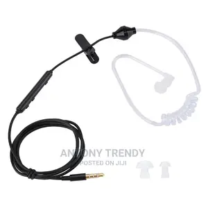 Anti-Radiation Fbi Earpiece Mono in-Ear Earphone, 3.5mm