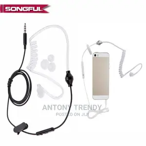 Anti-Radiation Fbi Headphones Headphone Air Tube Hands Free