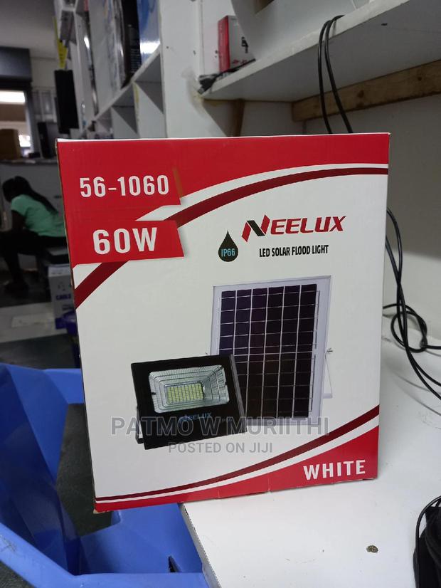 Neelux 60W Solar Flood Light