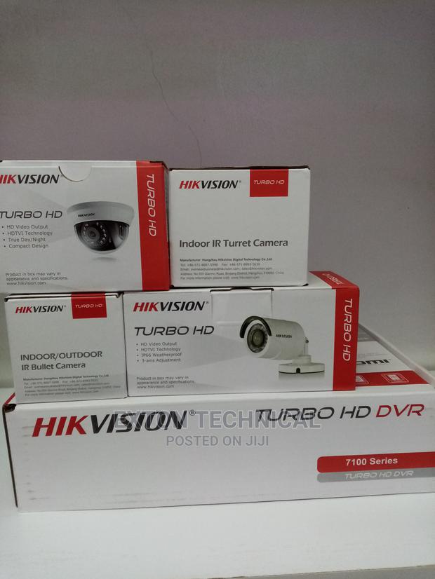 Hikvision 3 CCTV Cameras Security Complete System - main view