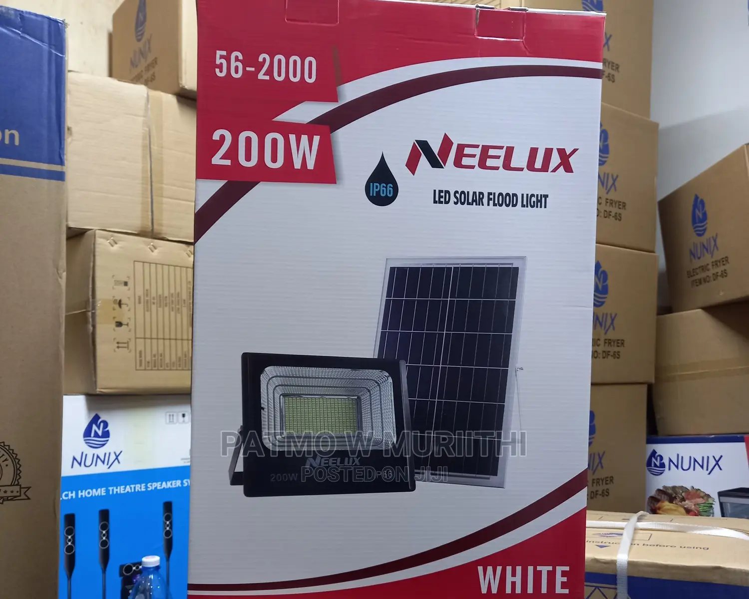 200W Solar Flood Light