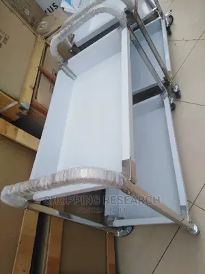 Serving Food Trolley 2-Tier Deep Shelving Imported