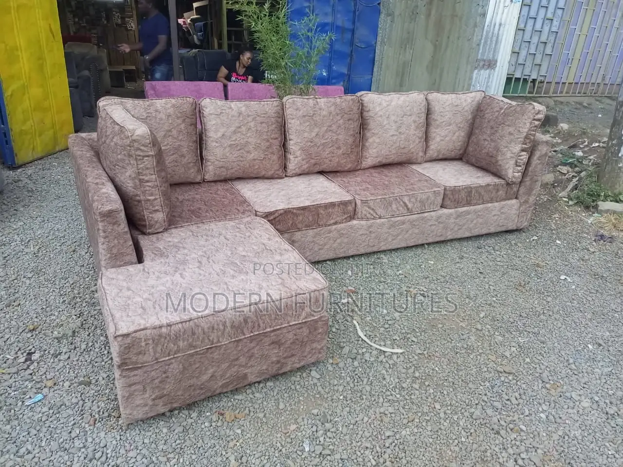 L Seat Sofa 7 Seater