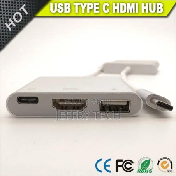 Vision New USB Type C to HDMI Hub Adapter With USB3.1 Female - thumbnail 2