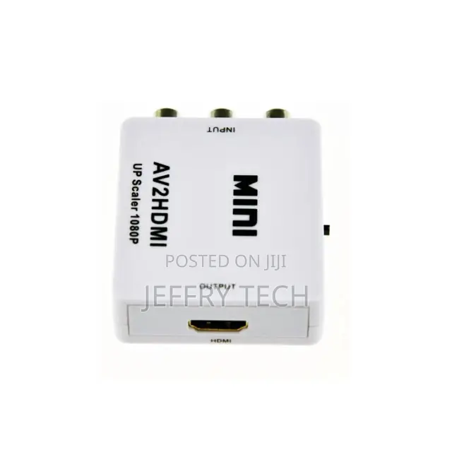 1080P HD Mini Rca AV to HDMI Adapter Converter Av2hdmi for H