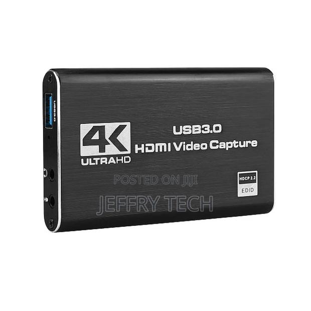 4K HD 1080P 60fps HDMI Video Capture Card USB 3.0 Mic Game R