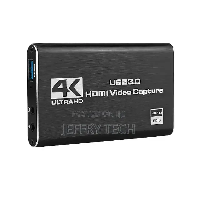 4K HD 1080P 60fps HDMI Video Capture Card USB 3.0 Mic Game R