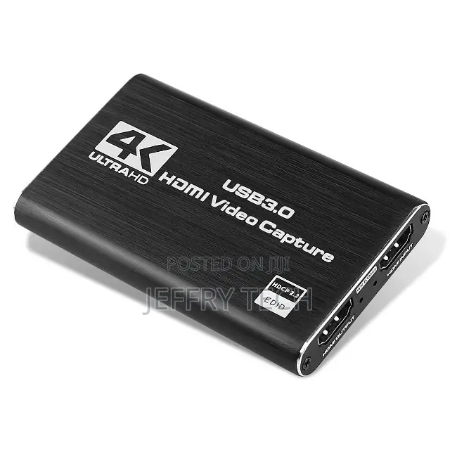 4K HD 1080P 60fps HDMI Video Capture Card USB 3.0 Mic Game R
