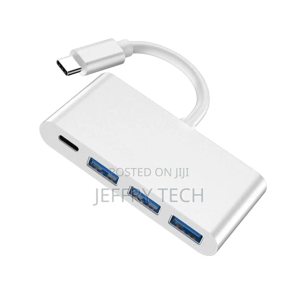 4 in 1 USB 3.1 USB C Type C to 3x USB 3.0 Hub With PD