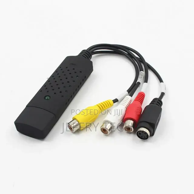 Video Capture Card TV Tuner VCR DVD AV Audio USB 2.0 Convert