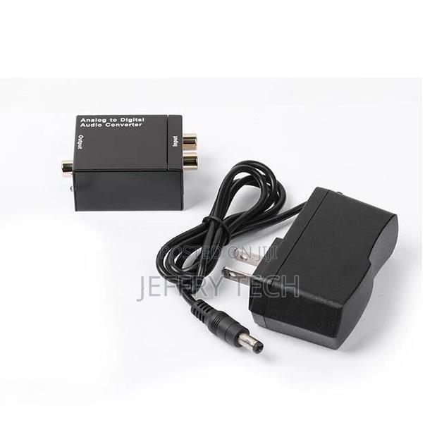 Analog to Digital Audio Converter Analog RCA to Digital Opti