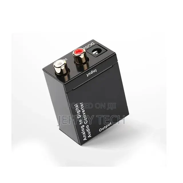 Analog to Digital Audio Converter Analog RCA to Digital Opti