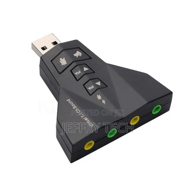 VISION 7.1CH Virtual USB Soundcard Adapter With Dual Speaker - thumbnail 2