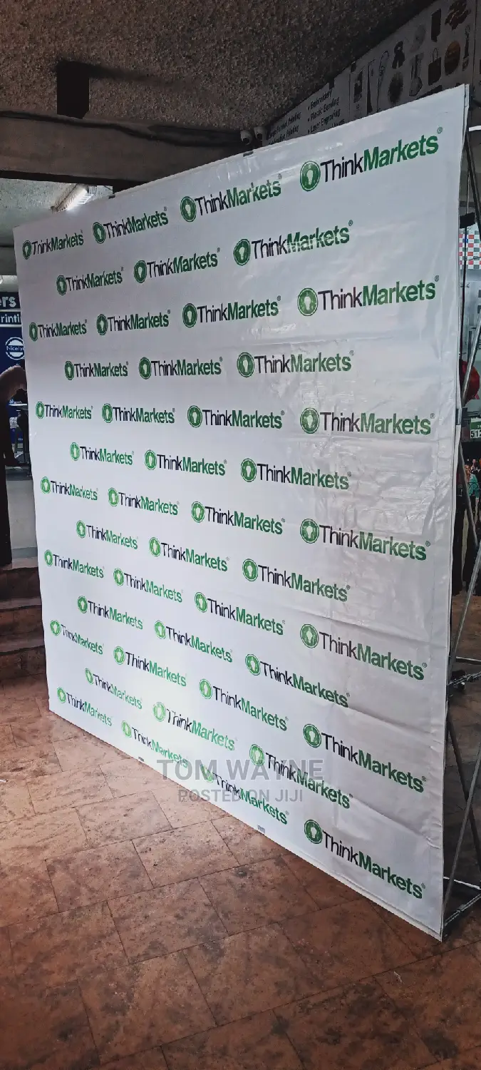Backdrop Banner 2.2M by 2.2M