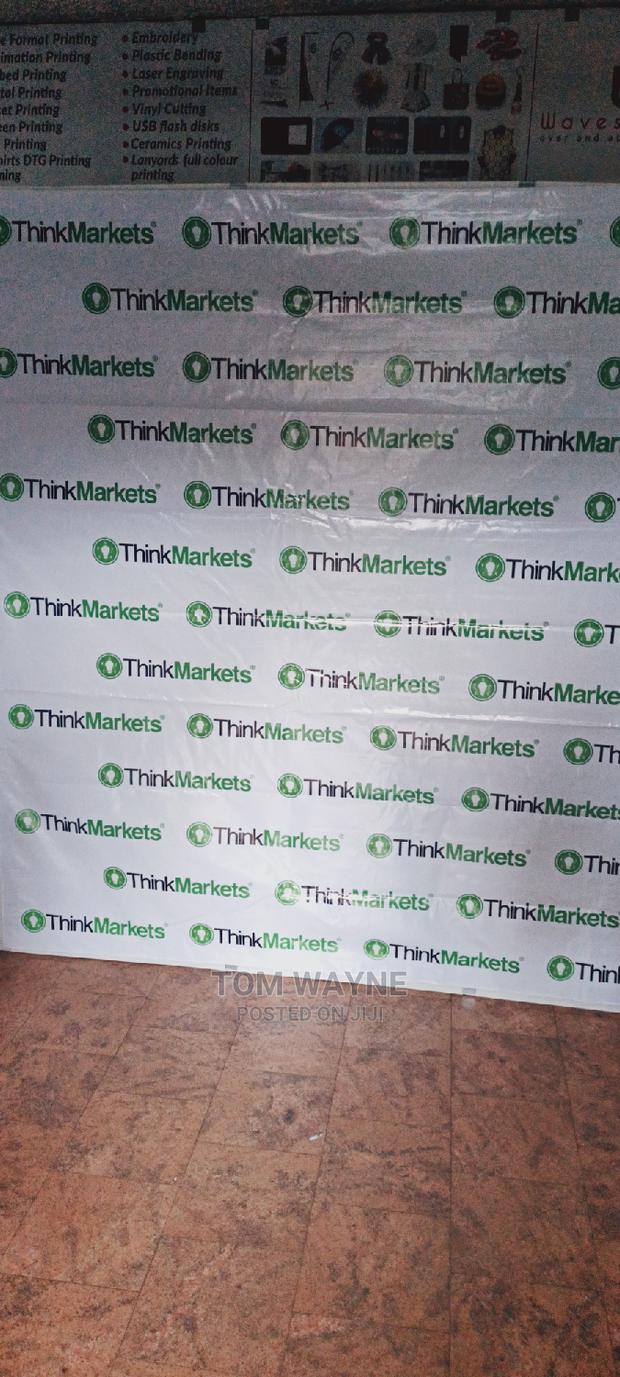 Event's Photo Shoot Banner Complete Stand and Banner