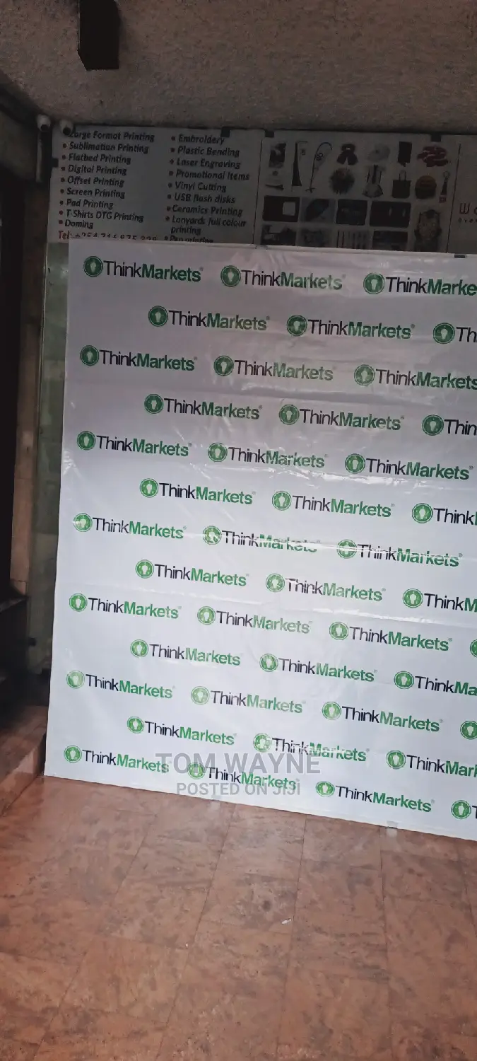 Event's Photo Shoot Banner Complete Stand and Banner