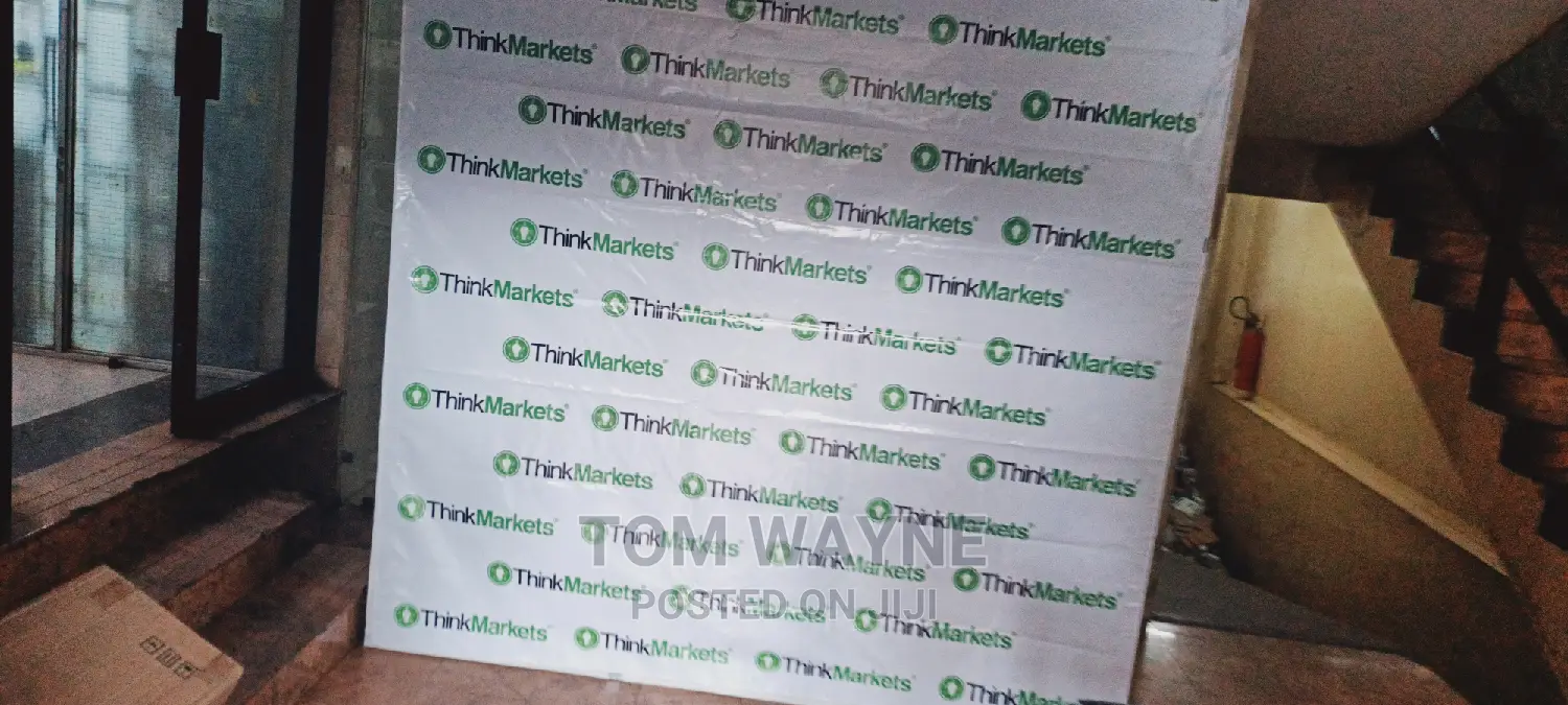 Event's Photo Shoot Banner Complete Stand and Banner