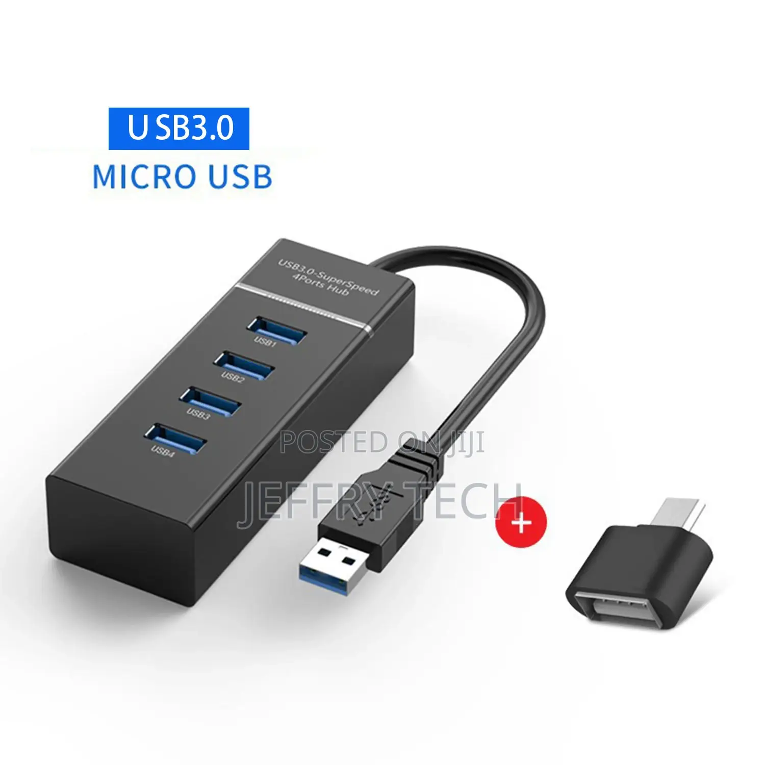 New Arrival 4 Ports USB 3.0 Desktop PC Laptop Adapter USB HU