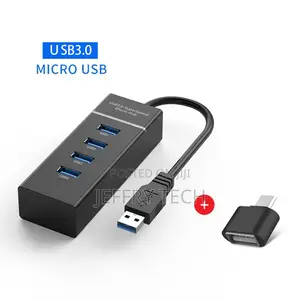 New Arrival 4 Ports USB 3.0 Desktop PC Laptop Adapter USB HU