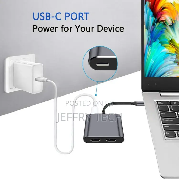 4K Type C USB HUB Hdmi Splitter for New Laptops