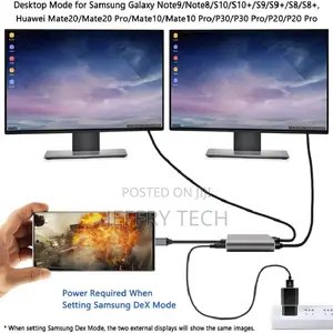 4K Type C USB HUB Hdmi Splitter for New Laptops