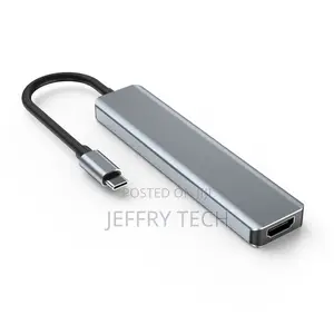 5 Ports Multimedia 4K C 5 IN 1 Type C With SD TF Card Reader