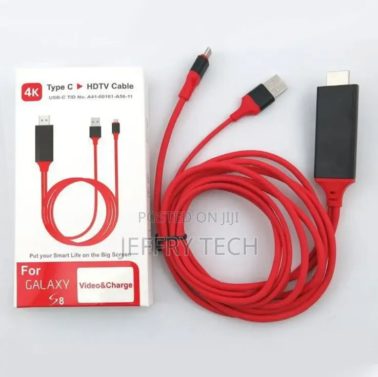 Usb 3.1 Type C to Hdmi USB C to Hdmi Cable With Usb Power Ch