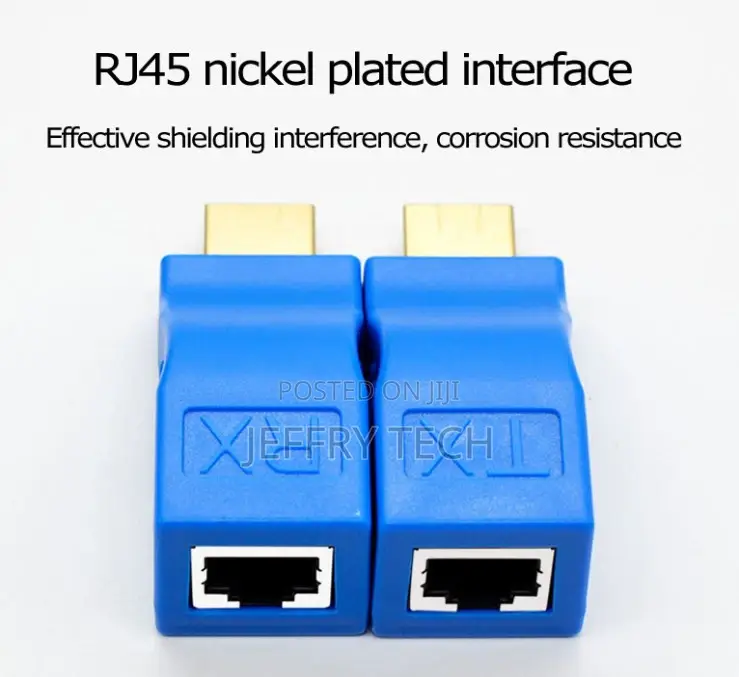 Hdmi to RJ45 Converter 30M Hdmi Male to Rj45 Female Amplific