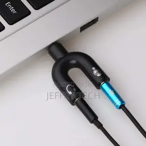 Stereo Audio Splitter Jack 1 Male to 2 Female to Headphone E